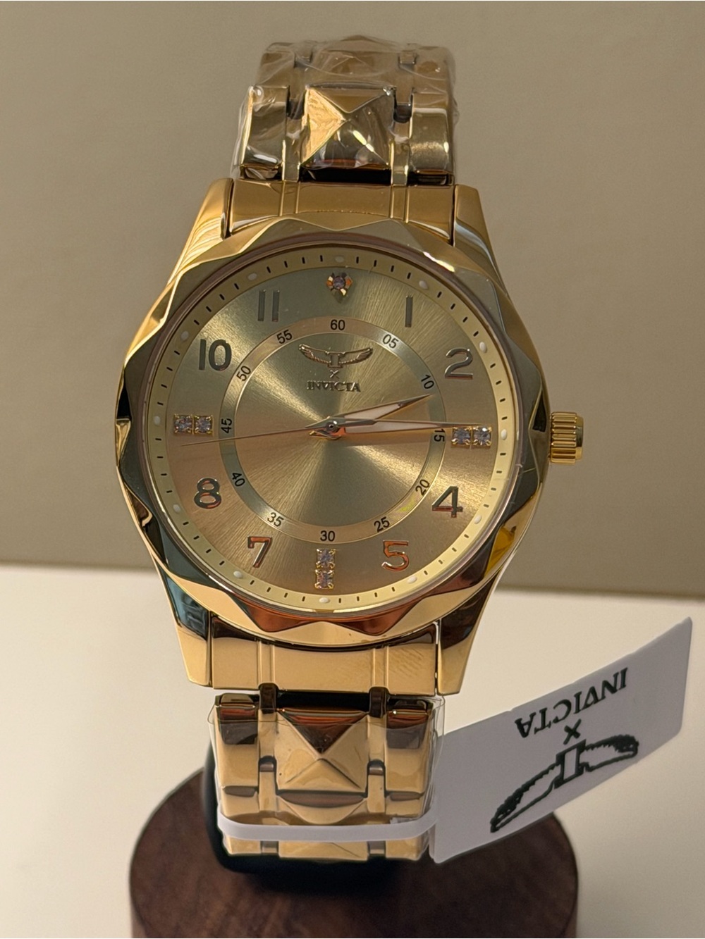 Invicta Specialty 69017 – 41mm | Gold Tone | New with Box